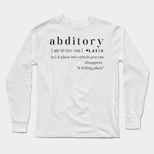 Abditory Long Sleeve T-Shirt